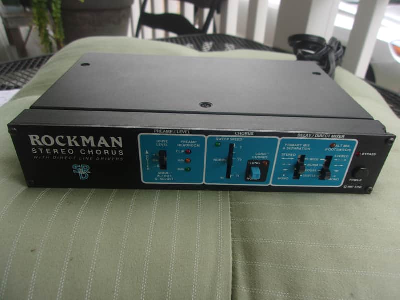 Excellent Vintage 80's Rockman Stereo Chorus 1/2 Rack Mt. Processor image 1