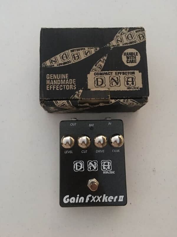 DNA Analogic Gain Fxxker II Distortion Handmade Guitar Effect Pedal + Box image 1