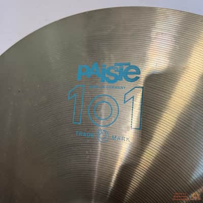 Paiste 101 22” Nickel-Silver Ride Cymbal image 2
