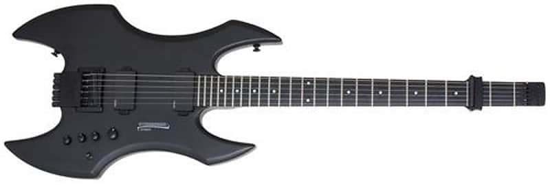 Steinberger Synapse Demon TranScale Electric Guitar (Plain Black) (Used/Mint) image 1