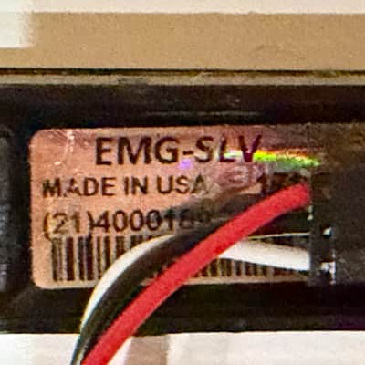 EMG SL20 Steve Lukather HSS Prewired Loaded Pickguard 2010s - Black/Black Pearl image 6