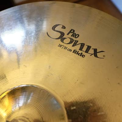 Sabian 20" Pro Sonix Ride Cymbal 2002 - 2004 - Brilliant image 2