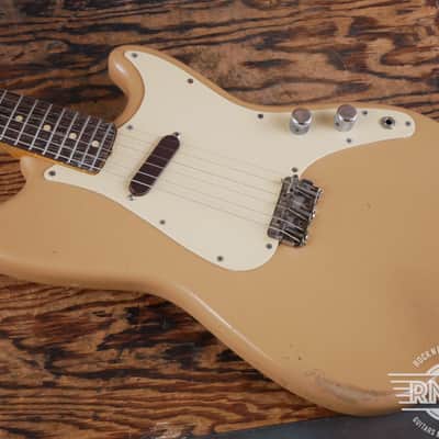 1959 Fender Musicmaster Desert Sand image 6