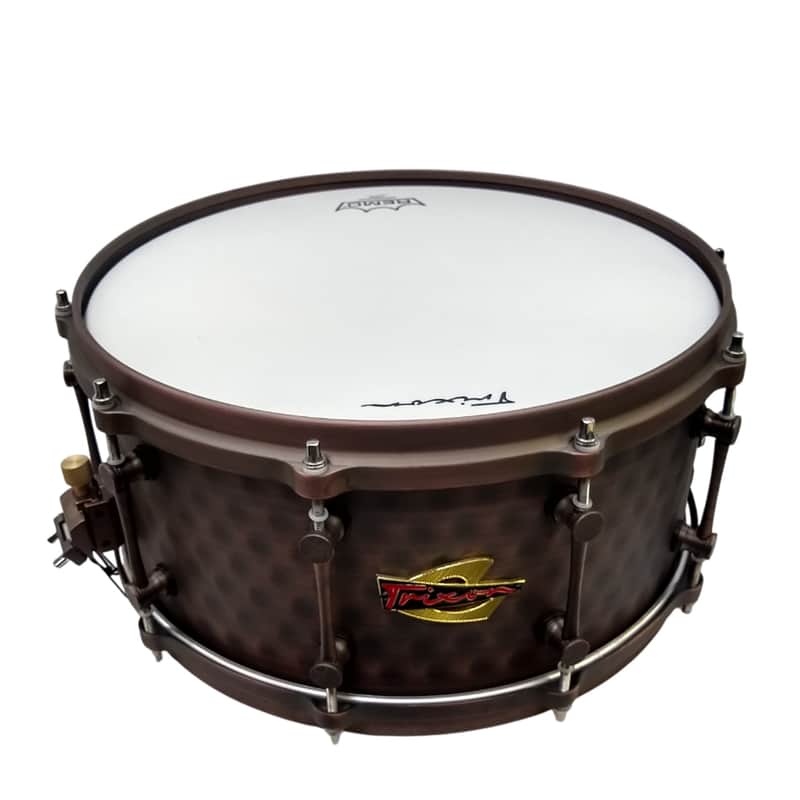 Trixon Concert Copper Hammered Snare Drum image 1