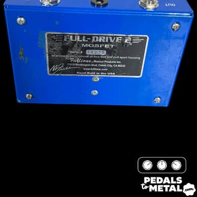Fulltone Full-Drive 2 Mosfet 2007 - 2018 - Blue x311 image 5
