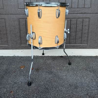Ludwig Classic Maple 14x14 floor tom drum Keystone badge image 2