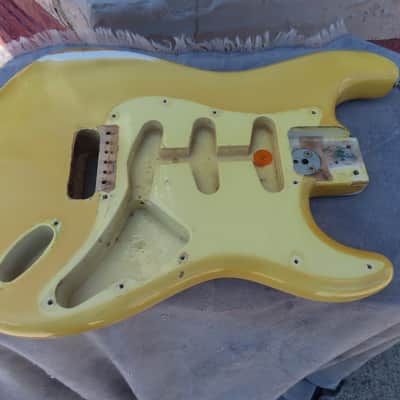FENDER STRATOCASTER 1978 OLYMPIC WHITE 3 BOLT BODY WORK PROJECT image 1