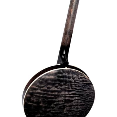 Ortega Falcon Series 5-String Quilted Maple Resonator Acoustic-Electric Banjo w/ Bag image 5