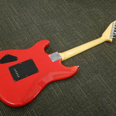 Guild Burnside Hammer Strat Style Electric Guitar  Red image 8