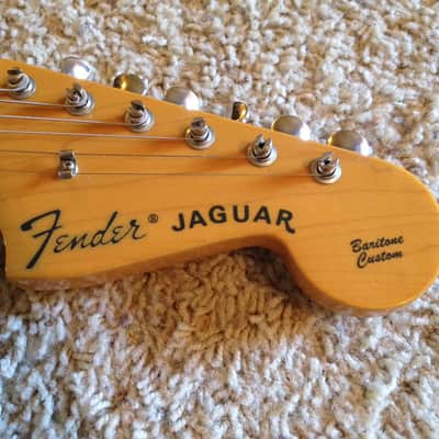 Fender Jaguar Baritone Custom Sunburst image 3