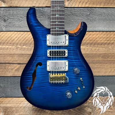 PRS Wood Library Special 22 Flame Neck Aquamarine Burst 0357527 image 1