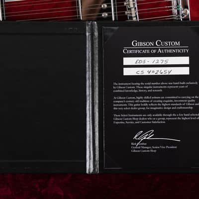 Gibson EDS-1275 Custom Shop 2014 - Cherry image 21