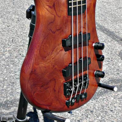 Warwick Thumb ​NT4  - 4 String Neck Thru Bass Guitar with ​Custom Ordered Calzone ATA ​Deluxe Bass Flight Case - PV Music Guitar Shop Setup and Tested - Plays / Sounds / Looks Great image 9