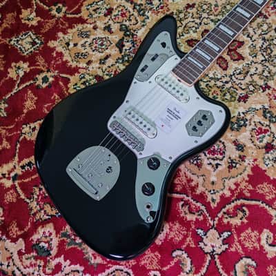 *NEW IN BOX* 2026 Fender Japan Traditional II Late '60s Jaguar Black with Matching Headstock, MIJ JD26 image 6
