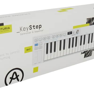 Arturia KEYSTEP MK2 32-Note Slimkey Keyboard Controller/Sequencer MIDI DIN/USB-C image 10