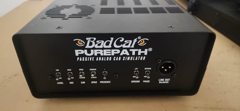 Bad Cat Purepath Passive Analog Cab Simulator 2026 - Present - Black image 1