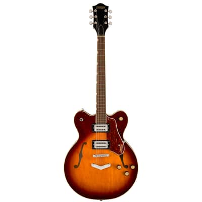Gretsch Gretsch G2622 Streamliner Center Block Double-Cut with V-Stoptail Electric Guitar, Laurel Fingerboard, Broad-Tron BT-3S Pickups, Forge Glow image 1