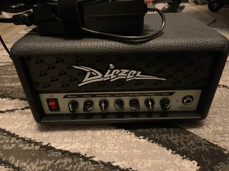 Diezel VH-Micro 30-Watt Solid State Guitar Amp Head 2021 - Present - Black image 1
