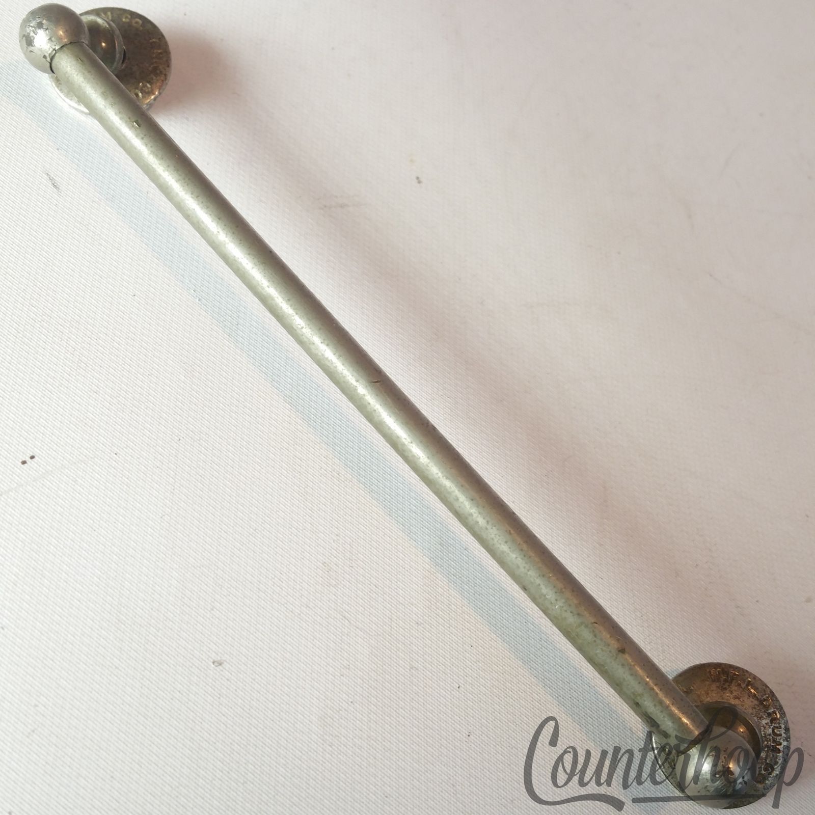 Ludwig WFL Tube Lug Nickel Marching Snare Tenor Tom Drum 6 3/4" Chicago USA 30s — main photograph
