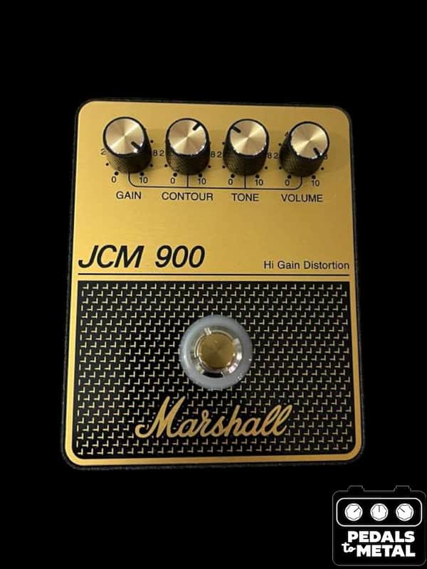 Marshall JCM 900 Overdrive Pedal 2025 - Present - Black / Gold - X18466 image 1