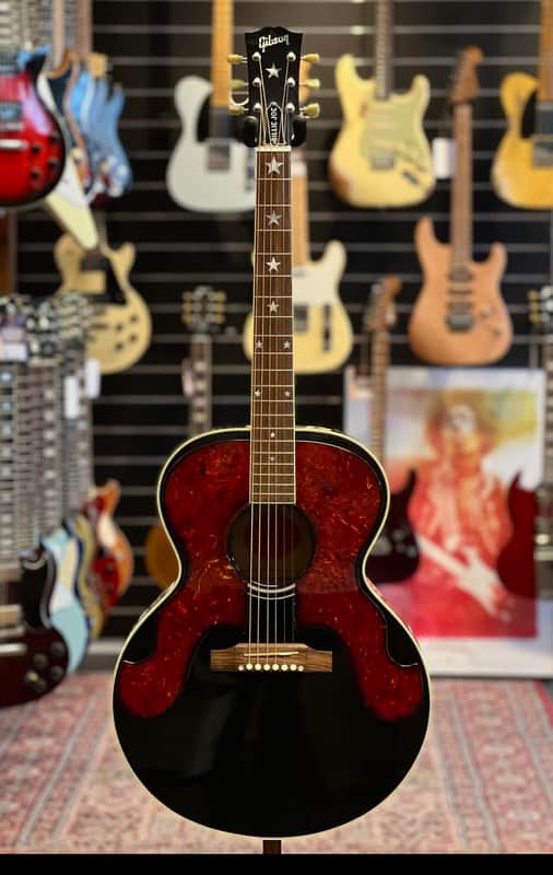 Billie Joe Armstrong Gibson J-180 2011 - Black image 1