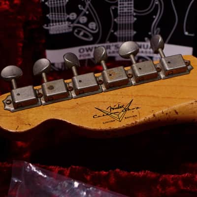 Fender CUSTOM SHOP Limited Edition 1960 Telecaster Relic 2009 - fiesta red image 9