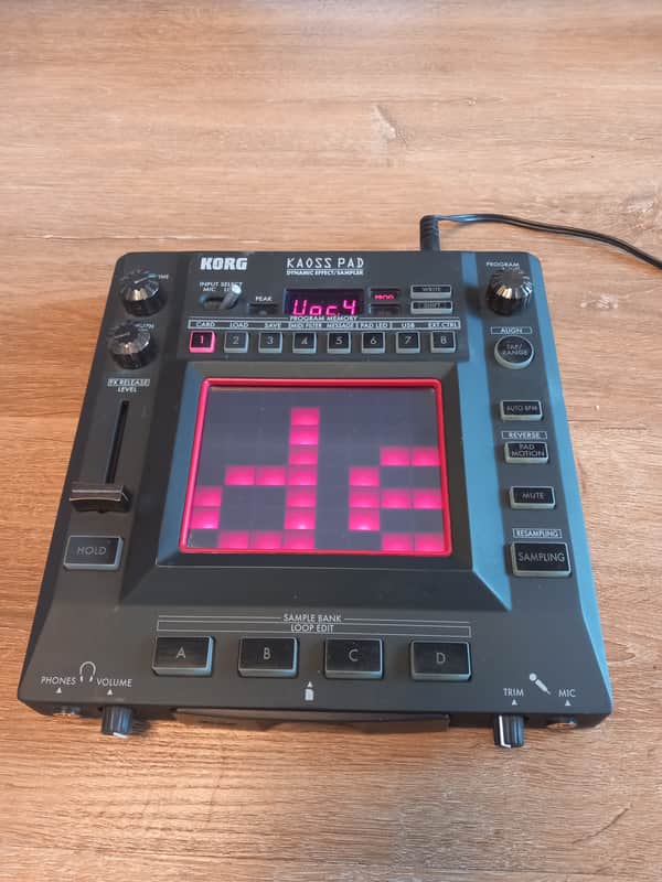 Korg KP3 Kaoss Pad 3 Dynamic Effect / Sampler 2000s - Black image 1