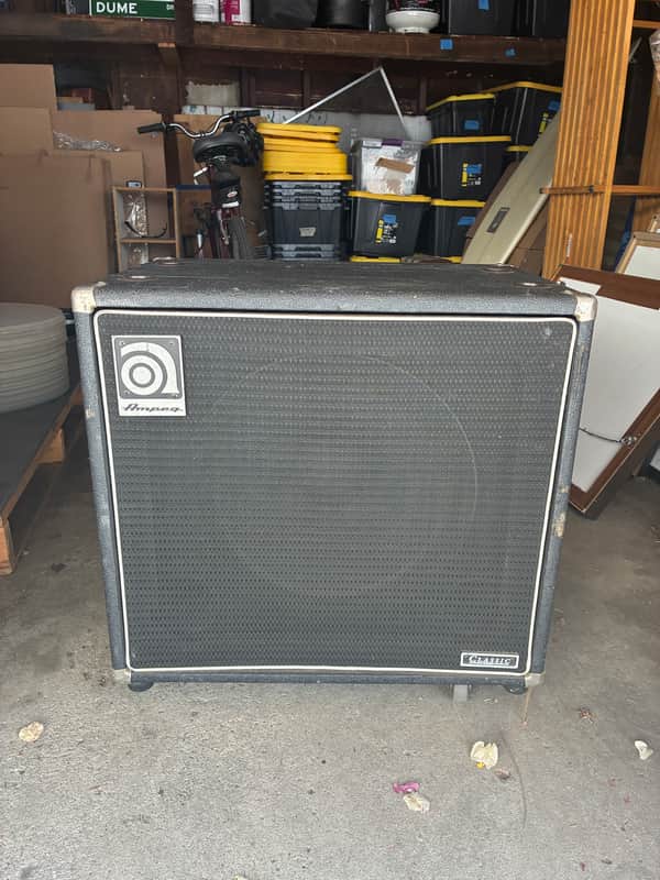 Ampeg SVT 15E 200-Watt 1x15" Bass Speaker Cabinet 2010s - Black image 1