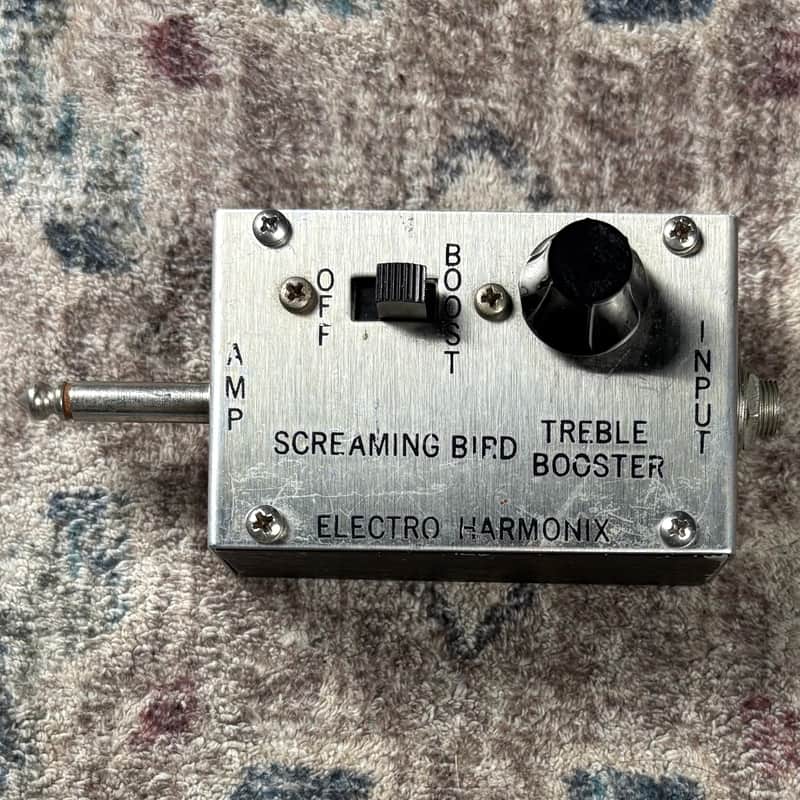 1970s Electro-Harmonix Screaming Bird Treble Booster Vintage Guitar Effect Unit! image 1