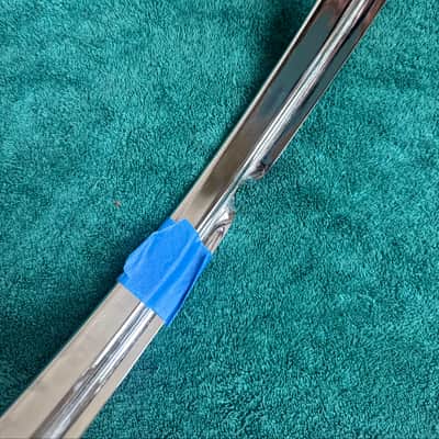 Rogers One USA 13” 6 hole Tom Drum Hoop 70s - Chrome image 9