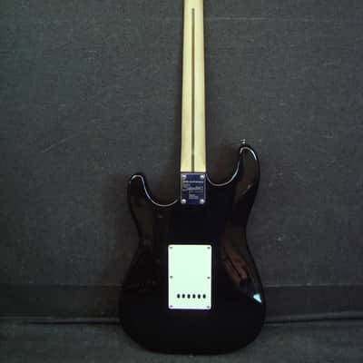 2002 Squier by Fender 20th Anniversary Affinity Strat Black Electric Guitar image 7