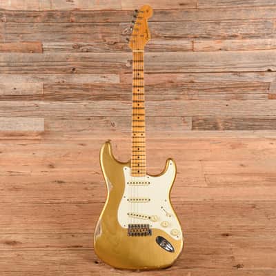 Fender Custom Shop '57 Stratocaster Relic HLE Gold 2021 image 4