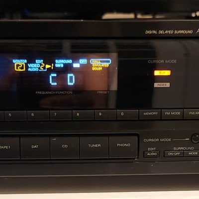 Sony SONY STR-AV770 FM Stereo/FM-AM Receiver 90s  - Black metal image 1