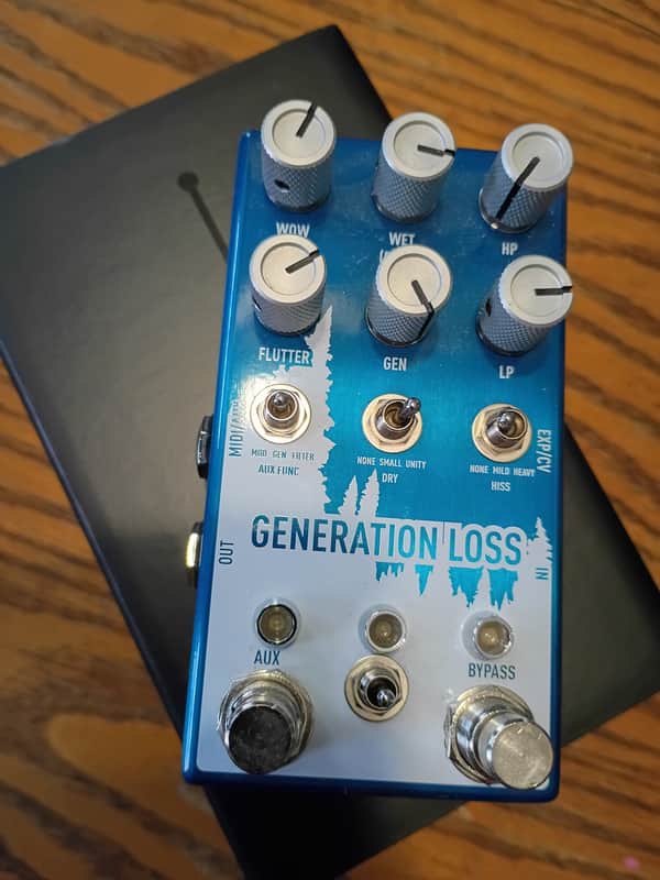 Chase Bliss Audio / Cooper FX Limited Edition Generation Loss 2019 - Blue image 1