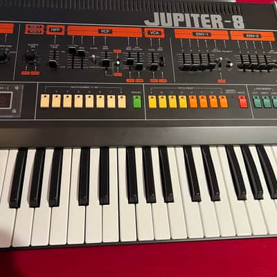 Roland Jupiter-8 61-Key Synthesizer 1981 - 1985 - Black image 4