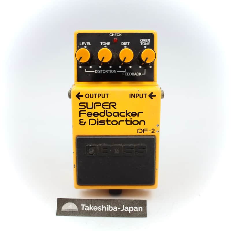 Boss DF-2 Super Feedbacker and Distortion 1985 - 1989 Made In
