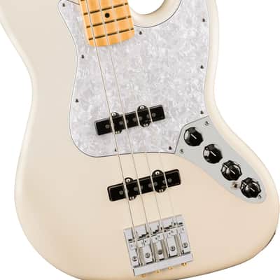 Fender Player II Modified Active Jazz Bass, Maple Fingerboard, Olympic Pearl image 1