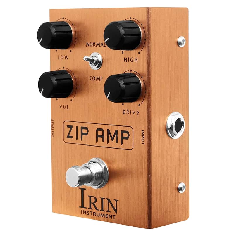 IRIN Overdrive Plus Pedal: Wide Gain Range, Boost to High Gain for Electric Guitar & Bass (True Bypass) (Fast Free US Shipping!) image 1