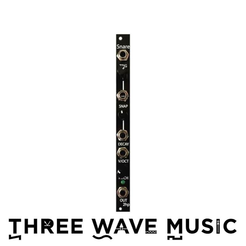 2hp Snare - Snare Drum Module Black Panel [Three Wave Music] image 1