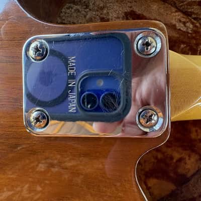 Vintage Ibanez Telecaster ThinLine Early 1970's - Natural /Patina Mahagony image 5