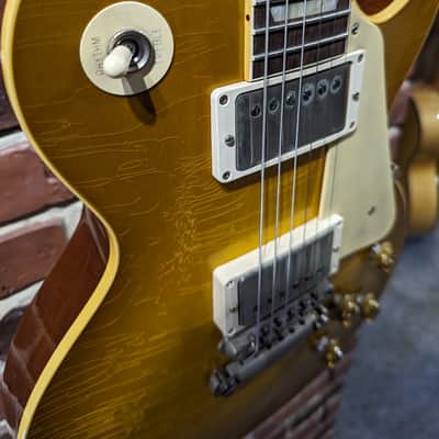 Gibson Custom Shop 1958 Les Paul Standard Reissue Heavy Aged Lemon Burst image 4