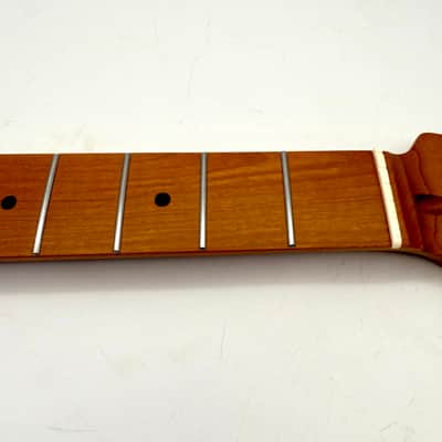 HooDoo Stratocaster Neck Roasted Maple Nitro New hsn6473 image 8