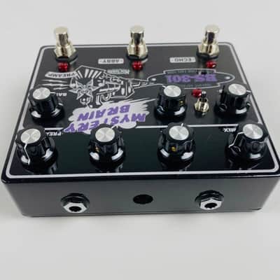 Nocturne BS-301 Mystery Brain Echo and Boost Pedal Black Violet image 4