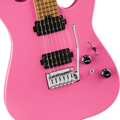 Charvel Pro-Mod DK24 HH 2PT CM - Bubblegum Pink image 6