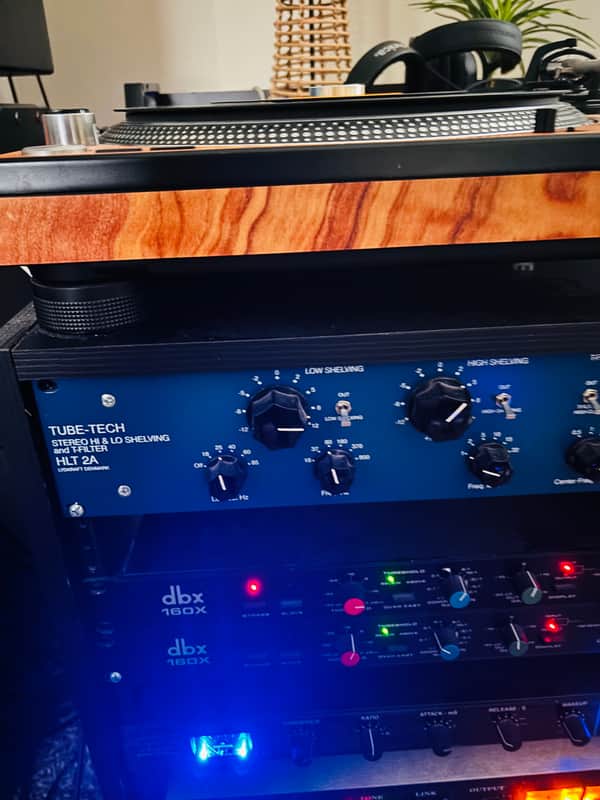 Tube-Tech HLT 2A Stereo Hi and Lo Shelving Equalizer 2010s - Blue image 1