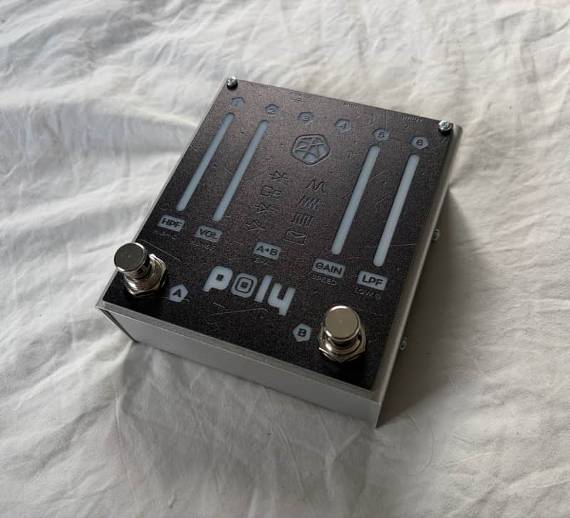 Poly Effects Flat V Josh Smith Signature Analog Gain & Filter Pedal image 1