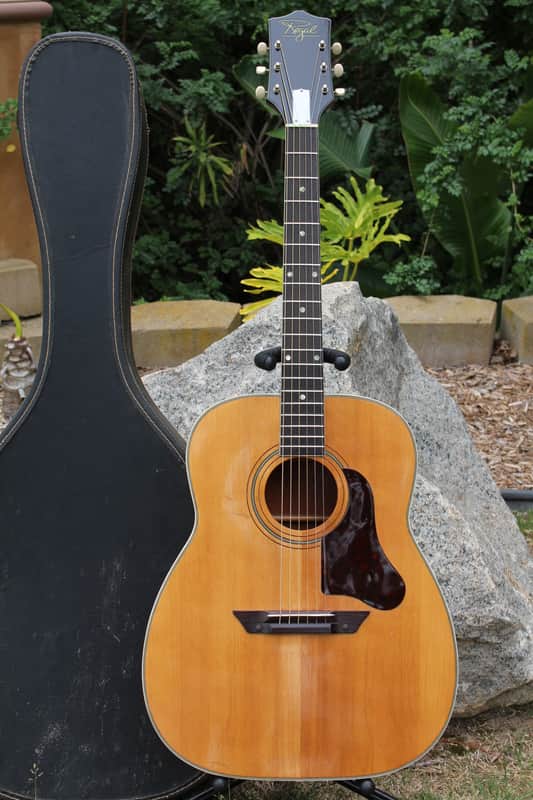 RARE Vintage 1964 Regal Model 235 Harmony Sovereign H-1260 Jumbo Acoustic Guitar W/ Case Restored! image 1
