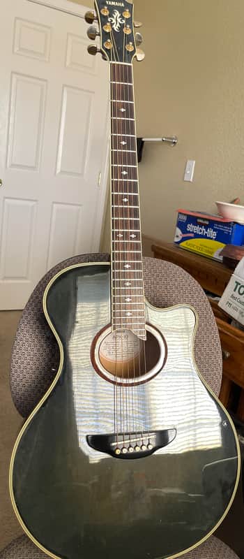 Yamaha APX 10 1995 - Gloss dark green image 1