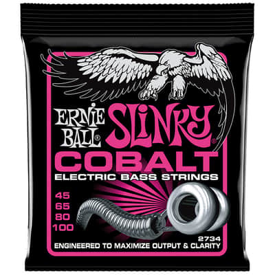 Ernie Ball Super Slinky Cobalt 2734 045-100 image 1