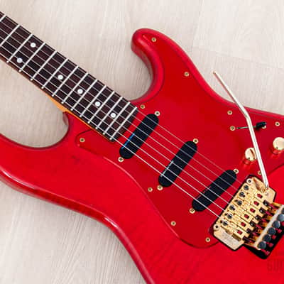 1991 Fender Stratocaster STR-1300 LSR Non-Catalog w/ USA Lace Sensor, Floyd Rose & Case, Japan MIJ Fujigen image 6